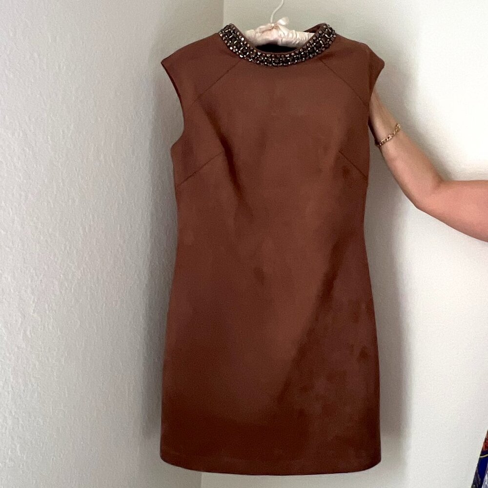 Vince Camuto Suede Chic Dress